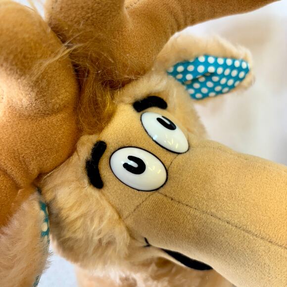 Dr. Seuss Thidwick the Big Hearted Moose VTG  Coleco 1983 Stuffed Plush Toy 16" - Picture 5 of 7